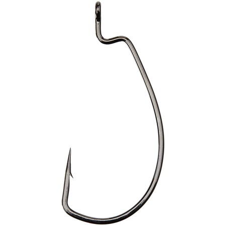 Gamakatsu Gamakatsu Super Line Ewg NS Black Hook Size 4/0 25 Per Pack 74414-25
